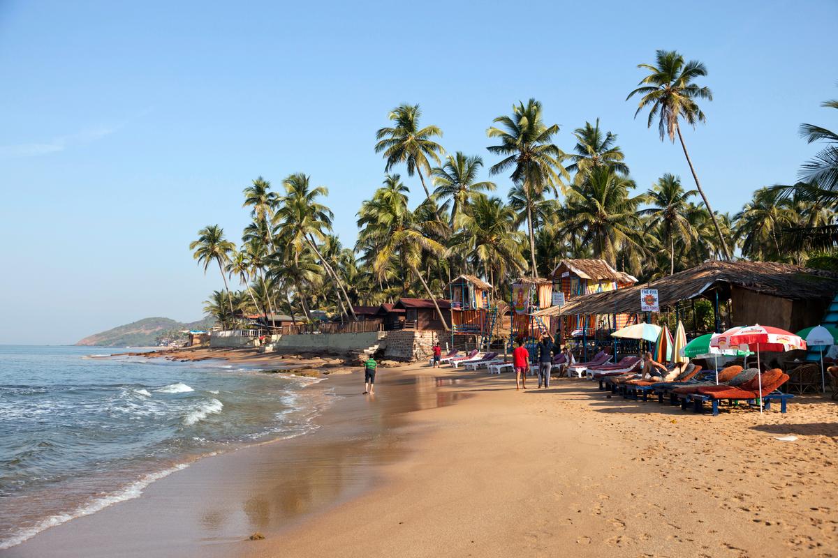 Анджуна пляж Анджуна пляж